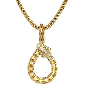 Подвеска из золота Premium