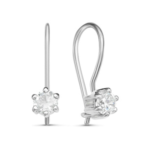 Серьги из серебра