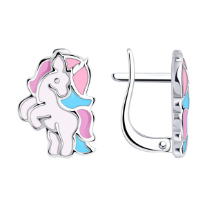 Серьги из серебра