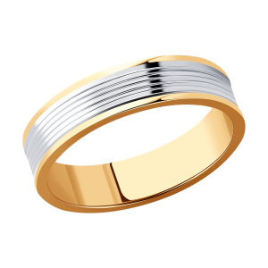 Обручальное кольцо из золота