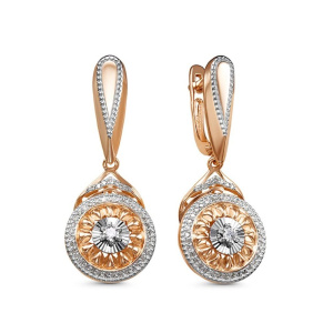 Серьги из золота с бриллиантами