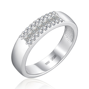 Кольцо из золота с бриллиантами