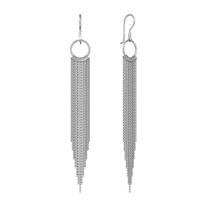 Серьги из серебра