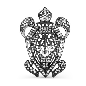 Брошь из серебра