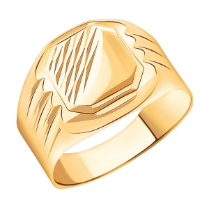 Печатка из золота