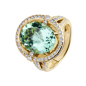 Кольцо из золота Premium