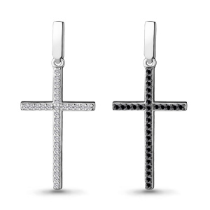 Крест из золота с бриллиантами