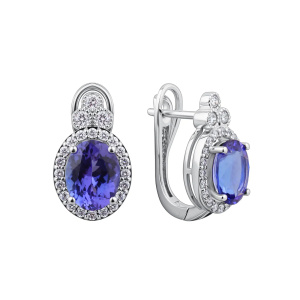 Серьги из золота Premium