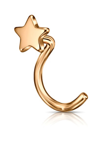 Пирсинг из золота