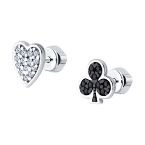 Серьги из серебра