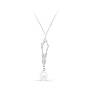 Колье из серебра