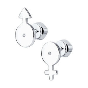 Серьги из серебра