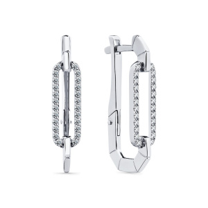 Серьги из золота с бриллиантами