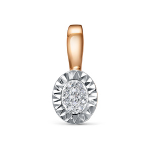 Подвеска из золота с бриллиантами