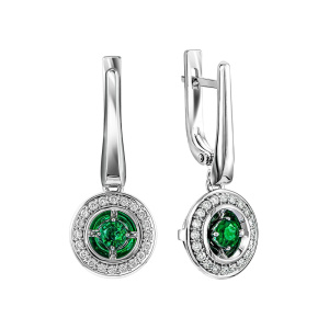 Серьги из золота Premium