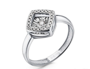 Кольцо из золота с бриллиантами