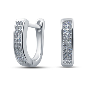 Серьги из серебра