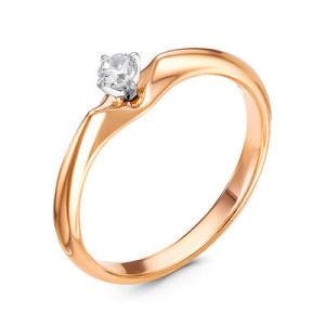 Кольцо из золота с бриллиантами