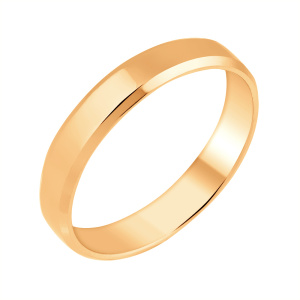 Обручальное кольцо из золота