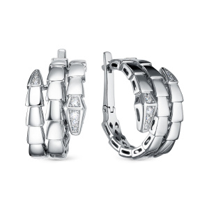 Серьги из золота с бриллиантами