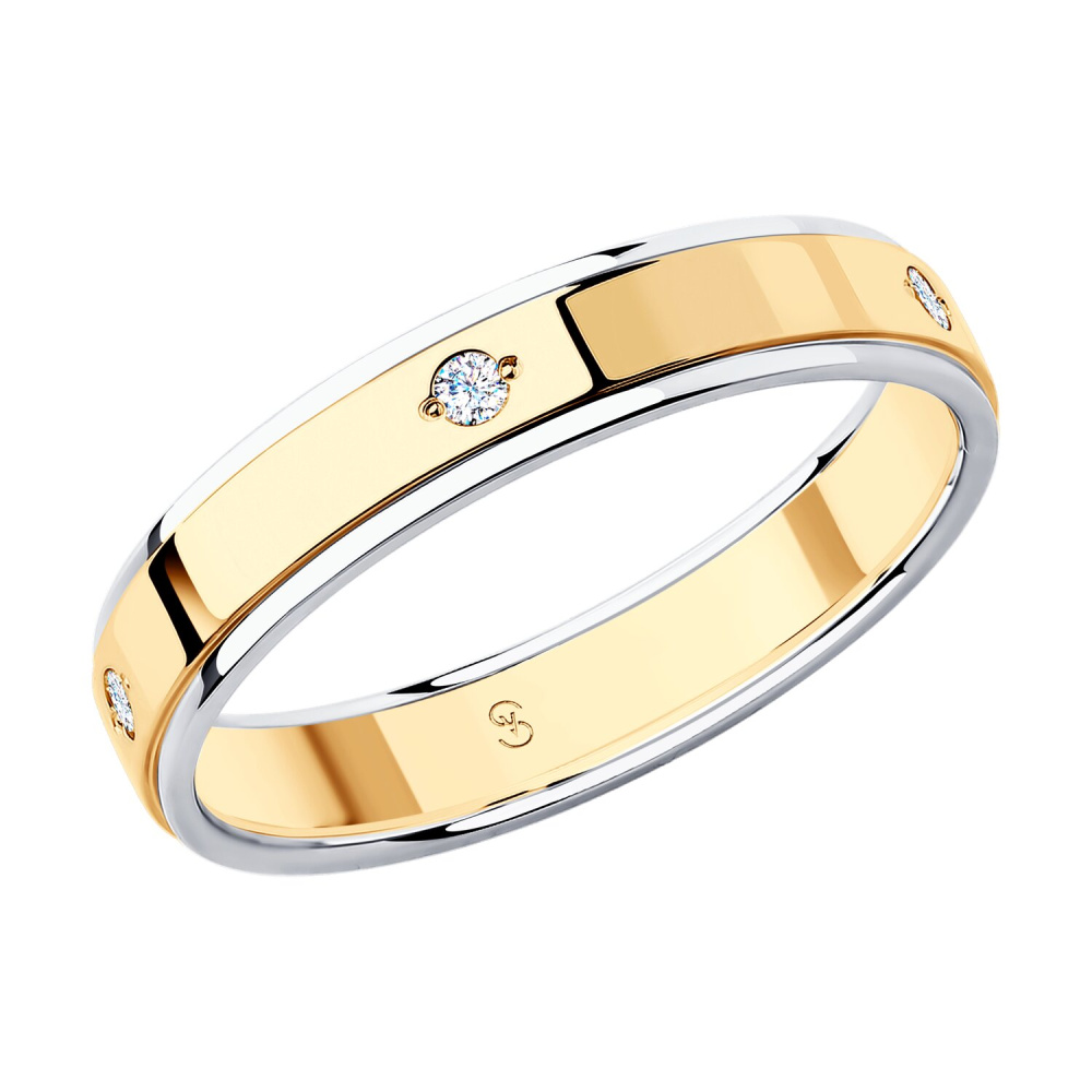 Обручальное кольцо из золота