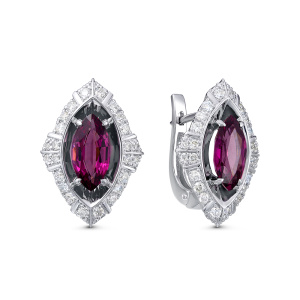 Серьги из золота Premium