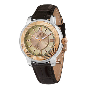 Часы из серебра с золотом