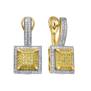 Серьги из золота с бриллиантами