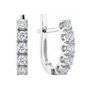 Серьги из золота с бриллиантами