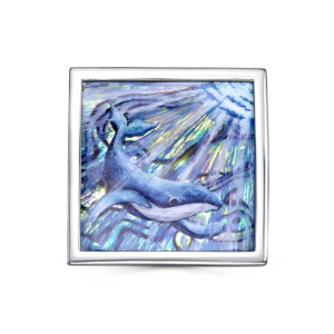 Брошь из серебра