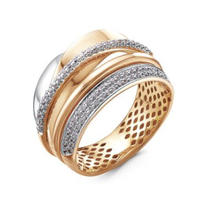 Кольцо из золота с бриллиантами