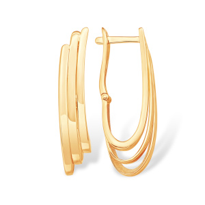 Серьги из золота