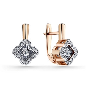 Серьги из золота с бриллиантами