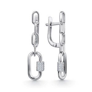 Серьги из серебра