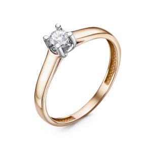 Кольцо из золота с бриллиантами