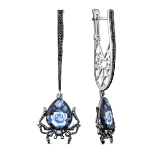 Серьги из серебра