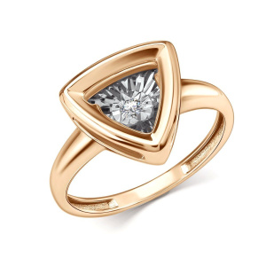 Кольцо из золота с бриллиантами