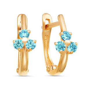 Серьги из золота