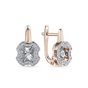 Серьги из золота с бриллиантами