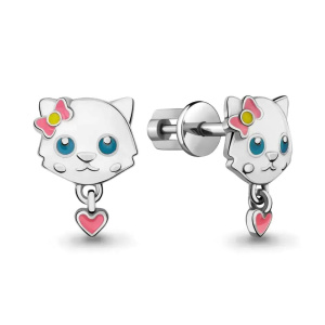 Серьги из серебра