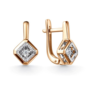 Серьги из золота с бриллиантами