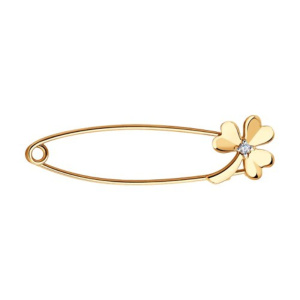 Брошь из золота