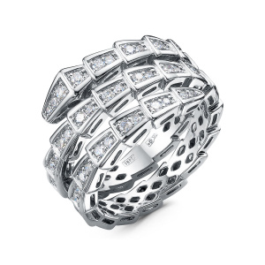 Кольцо из золота с бриллиантами