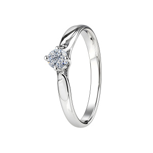 Кольцо из золота с бриллиантами