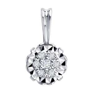 Подвеска из золота с бриллиантами