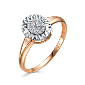 Кольцо из золота с бриллиантами