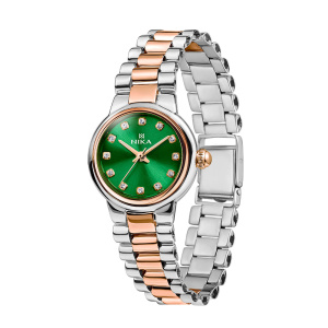 Часы из серебра с золотом