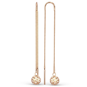 Серьги из золота