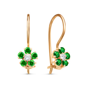 Серьги из золота