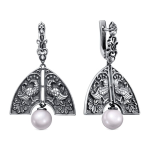 Серьги из серебра